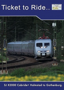 TTR134 SJ X2000 Cabride+ Halmstad to Gothenburg